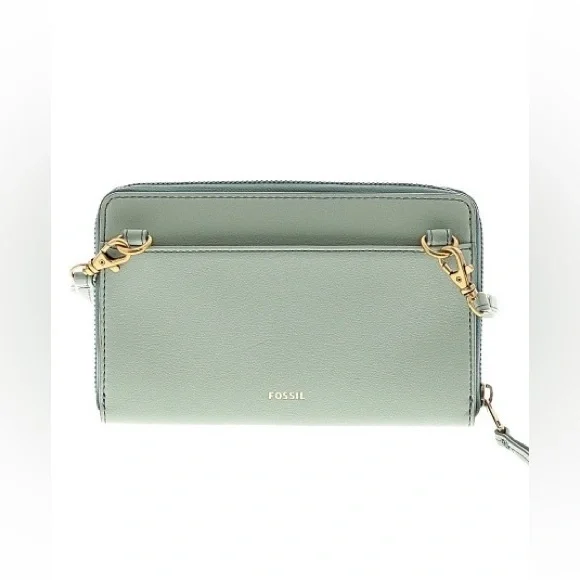 NWOT Fossil Women's Faye Leather Wallet on String - Picture 3 of 5